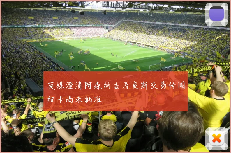 英媒澄清阿森纳吉马良斯交易传闻纽卡尚未批准